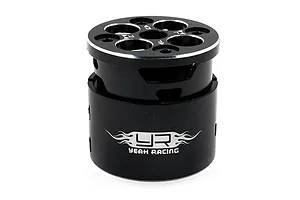 Yeah Racing Aluminium Adjustable Shock Absorber Refilling Holder - Black image 132467
