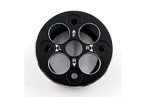 Yeah Racing Aluminium Adjustable Shock Absorber Refilling Holder - Black image 132472