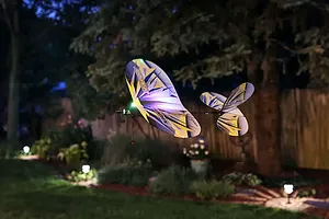 E-Flite RC Plane UMX Night Vapor 380mm 3D Aerobatic BNF Basic with AS3X and Safe Select Technology image 132569