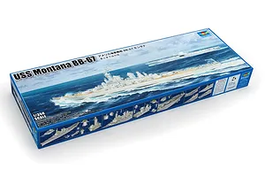 Trumpeter 1/350 USS Montana BB-67 Battleship Scaled Plastic Model Kit image 132595