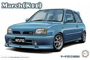 Fujimi 1/24 Nissan March (K11) Nismo Car Scaled Plastic Model Kit image 132607