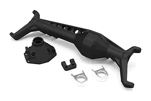 Vanquish Black Aluminium Capra Front Currie F9 Portal Axle Differential/Axle Housing image 132632