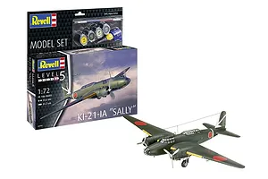 Revell 1/72 Mitsubishi KI-21-LA "Sally" Long Range Bomber Scaled Plastic Model Kit image 132646