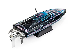 Pro Boat Recoil 2 Shreddy 18" Deep-V Brushless Electric RTR RC Speed Boat - Black image 132687