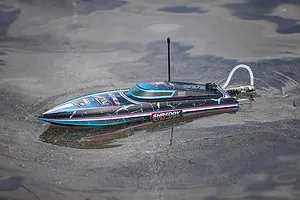 Pro Boat Recoil 2 Shreddy 18" Deep-V Brushless Electric RTR RC Speed Boat - Black image 132688