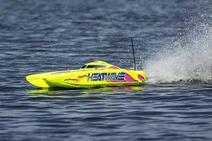 Pro Boat Blackjack 24" Catamaran Brushless Electric RC Speed Boat - Yellow image 132693