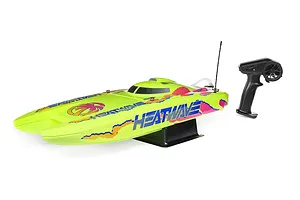 Pro Boat Blackjack 24" Catamaran Brushless Electric RC Speed Boat - Yellow image 132695