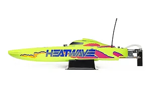 Pro Boat Blackjack 24" Catamaran Brushless Electric RC Speed Boat - Yellow image 132696