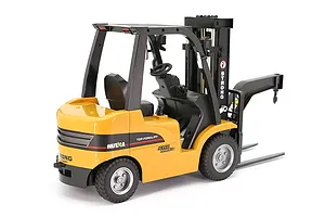 Huina Forklift with Trailer RC Construction Vehicle Electric 2WD 1/10 Scale RTR image 132727