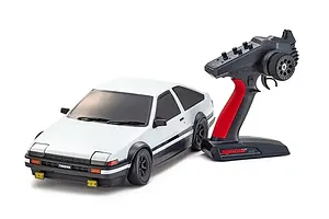 Kyosho Fazer D2 Toyota AE86 Sprinter Trueno RC Drift Car Electric RWD 1/10 Scale RTR - White image 132733
