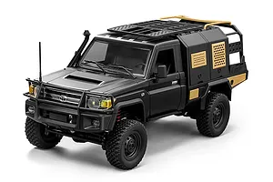 MN Model Toyota LC79 RC Rock Crawler Electric 4WD 1/12 Scale RTR - Black image 132954