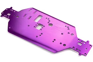 HSP Purple Aluminium Off Road Chassis image 13297