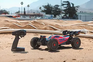 ARRMA Typhon 223S BLX RC Buggy Electric Brushless 4WD 1/8 Scale RTR - Red image 132983