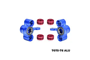 GPM Blue Aluminium Steering Hubs 2Pcs image 133018
