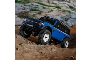 Axial SCX30 Ford Bronco RC Rock Crawler Electric 4WD 1/30 Scale RTR - Blue image 133219