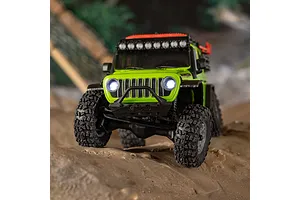 Axial SCX30 Jeep Wrangler RC Rock Crawler Electric 4WD 1/30 Scale RTR - Green image 133263