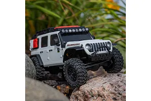 Axial SCX30 Jeep Wrangler RC Rock Crawler Electric 4WD 1/30 Scale RTR - White image 133267