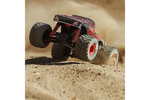 ARRMA Quake Grom RC Monster Truck Electric 4WD 1/16 Scale RTR - Red image 133295