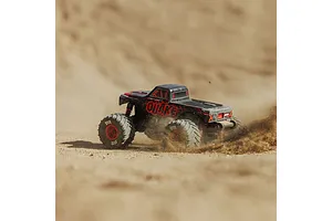 ARRMA Quake Grom RC Monster Truck Electric 4WD 1/16 Scale RTR - Red image 133297