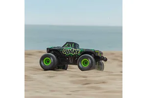 ARRMA Quake Grom RC Monster Truck Electric 4WD 1/16 Scale RTR - Green image 133312