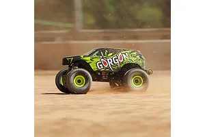 ARRMA Gorgon Grom RC Monster Truck Electric 4WD 1/16 Scale RTR - Yellow image 133344