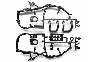 Tamiya Roll Cage, Braces and Mounts Set - Parts Bag A and B