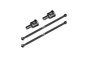 GPM Medium Carbon Steel Front or Rear Driveshaft and Diff Output Shafts 4Pcs