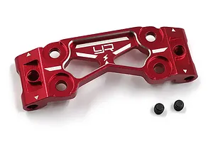 Yeah Racing Aluminium Upper Suspension Arm Mount - Red