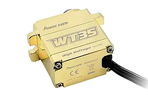 Power HD Micro Brass WT35 3.8kg 7.4V HV Waterproof Metal Geared Servo image 133426