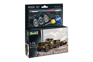 Revell 1/76 M19 Tractor Tank Transporter Scaled Plastic Model Set image 133439