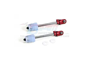 GPM Red Aluminium &amp; Carbon Steel Shock Absorber Shafts 2Pcs