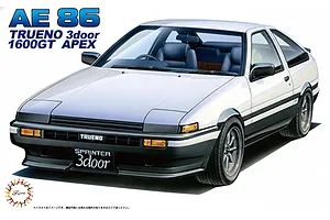 Fujimi 1/24 1983 Toyota AE86 Trueno Car Scaled Plastic Model Kit