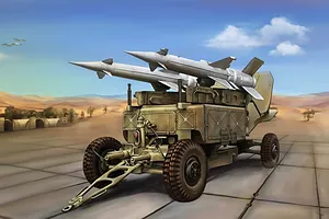 Trumpeter 1/35 Soviet 5P71 Launcher with 5V27 Missile Pechora (SA-3B Goa) Scaled Plastic Model Kit image 133830