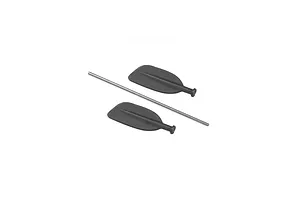 GPM Black 120x11mm Canoe Paddle with Aluminium Shaft image 133854