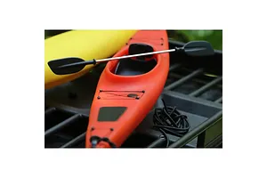 GPM Black 120x11mm Canoe Paddle with Aluminium Shaft image 133858