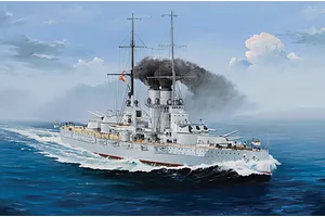 Trumpeter 1/350 Seiner Majestät Schiff (SMS) Szent Istvan Austro-Hungarian Tegetthoff-Class Dreadnought Battleship Scaled Plastic Model Kit image 133859