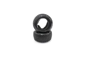 Kyosho 1.9" Hard Compound Block Tyres with Foam Inserts 2Pcs