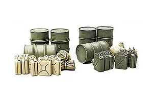 Tamiya 1/48 Jerry Can Set Scaled Plastic Model Kit image 133946