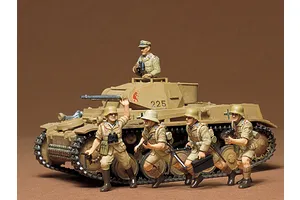 Tamiya 1/35 German Panzer Kampfwagen II Ausf. F/G Tank Scaled Plastic Model Kit image 133977