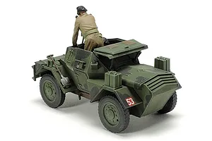 Tamiya 1/48 British Dingo Mk.II Armored Scout Car Scaled Plastic Model Kit image 133988