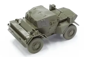 Tamiya 1/48 British Dingo Mk.II Armored Scout Car Scaled Plastic Model Kit image 133990