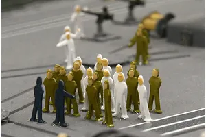 Tamiya 1/350 Scale Ship Crew Set Scaled Plastic Model Kit image 133991