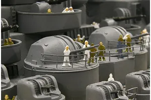 Tamiya 1/350 Scale Ship Crew Set Scaled Plastic Model Kit image 133993