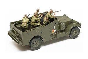 Tamiya 1/35 M3A1 Scout Car Scaled Plastic Model Kit image 134020