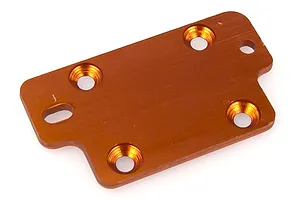 HSP Orange Aluminium Servo Mount Plate