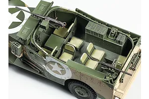 Tamiya 1/35 M3A1 Scout Car Scaled Plastic Model Kit image 134023