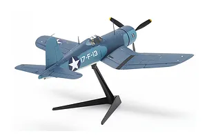 Tamiya 1/32 Vought F4U-1 Corsair Birdcage Fighter Scaled Plastic Model Kit image 134049