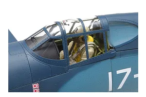 Tamiya 1/32 Vought F4U-1 Corsair Birdcage Fighter Scaled Plastic Model Kit image 134052