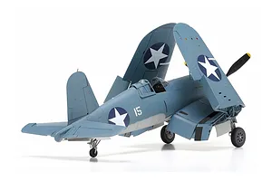 Tamiya 1/32 Vought F4U-1 Corsair Birdcage Fighter Scaled Plastic Model Kit image 134056