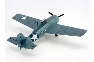 Tamiya 1/48 Grumman F4F-4 Wildcat Scaled Plastic Model Kit image 134084